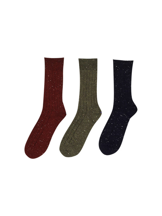 No Excess Set 3 Pares Calcetines Multicolor Melange