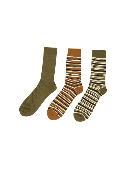 No Excess Set 3 Pares Calcetines Multicolor