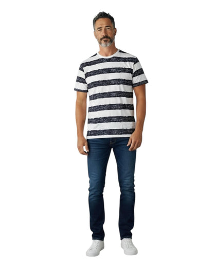 Indicode Jeans Camiseta Cuello Redondo Inpint Sky Captain