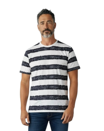 Indicode Jeans Camiseta Cuello Redondo Inpint Sky Captain