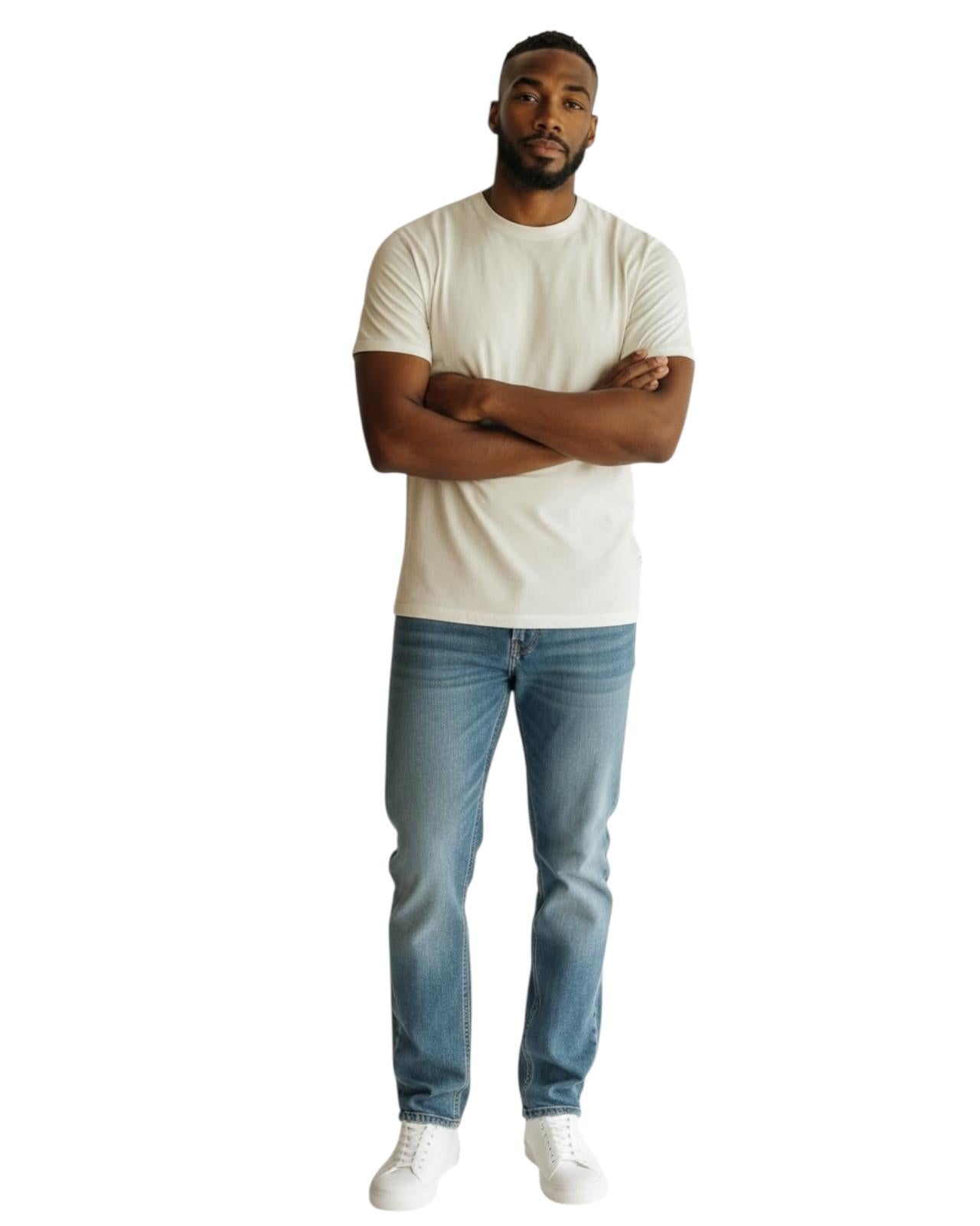 Indicode Jeans Camiseta Cuello Redondo Inkihei Fog