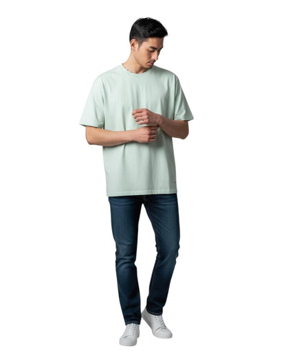 Indicode Jeans Camiseta Cuello Redondo Inkihei Quiet Wave