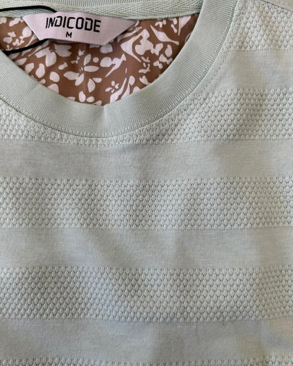 Indicode Jeans Camiseta Cuello Redondo Inkihei Quiet Wave