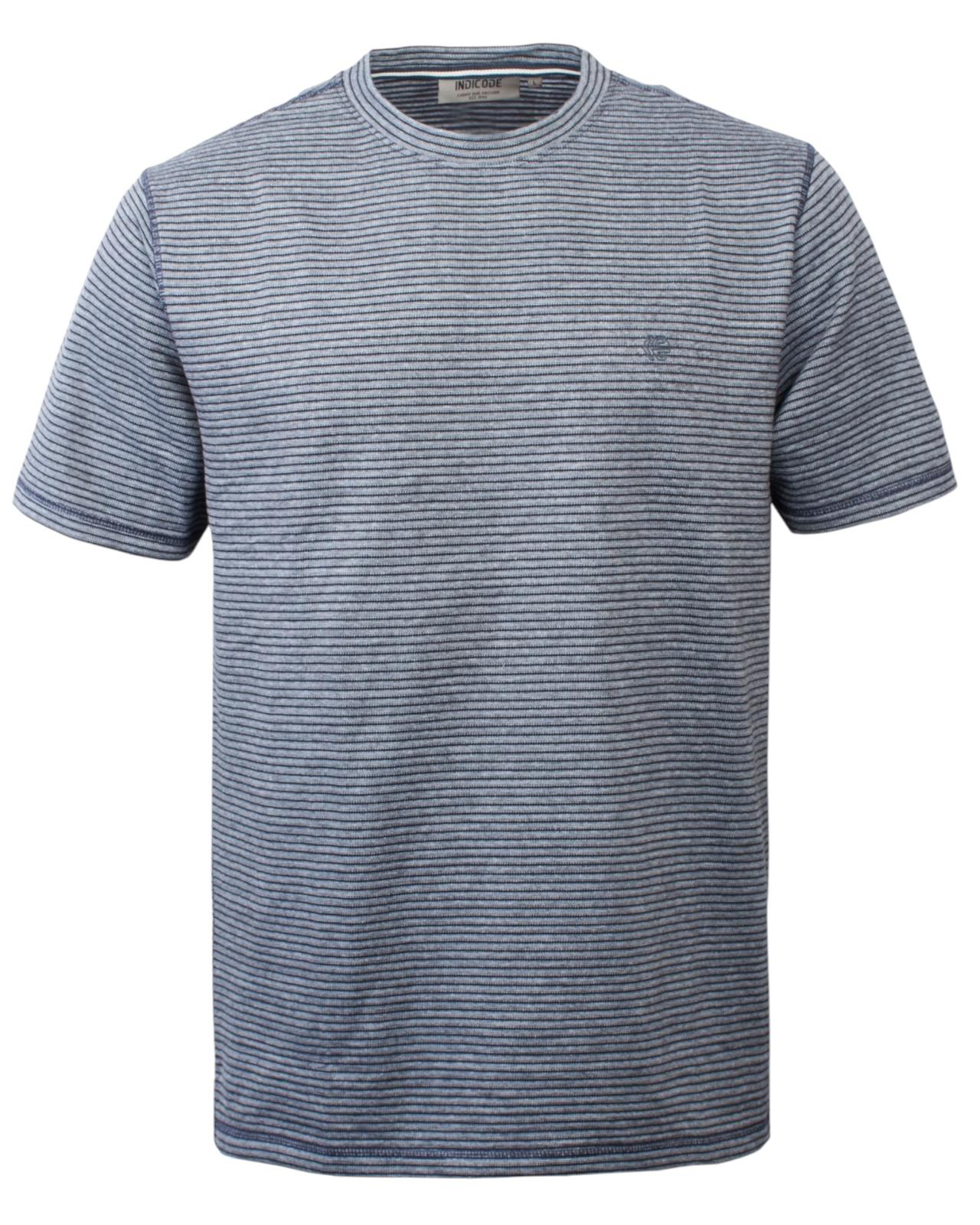 Indicode Jeans Camiseta Cuello Redondo Inmirror Sky Captain