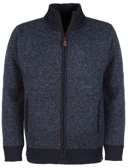 Indicode Jeans Cardigan Con Cremallera Infrancois Sky Captain