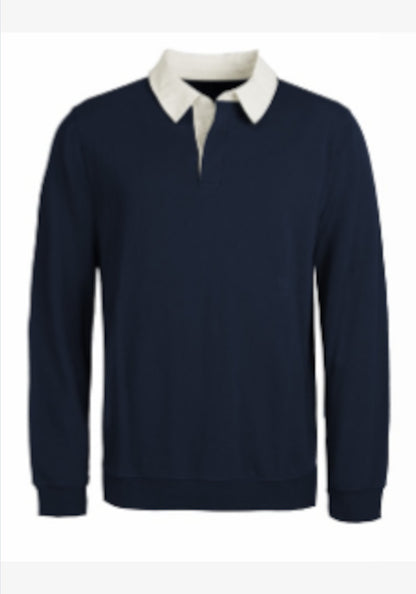 Indicode Jeans Polo Rugby Manga Larga Indisnar Sky Captain