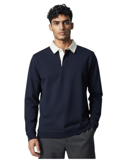 Indicode Jeans Polo Rugby Manga Larga Indisnar Sky Captain