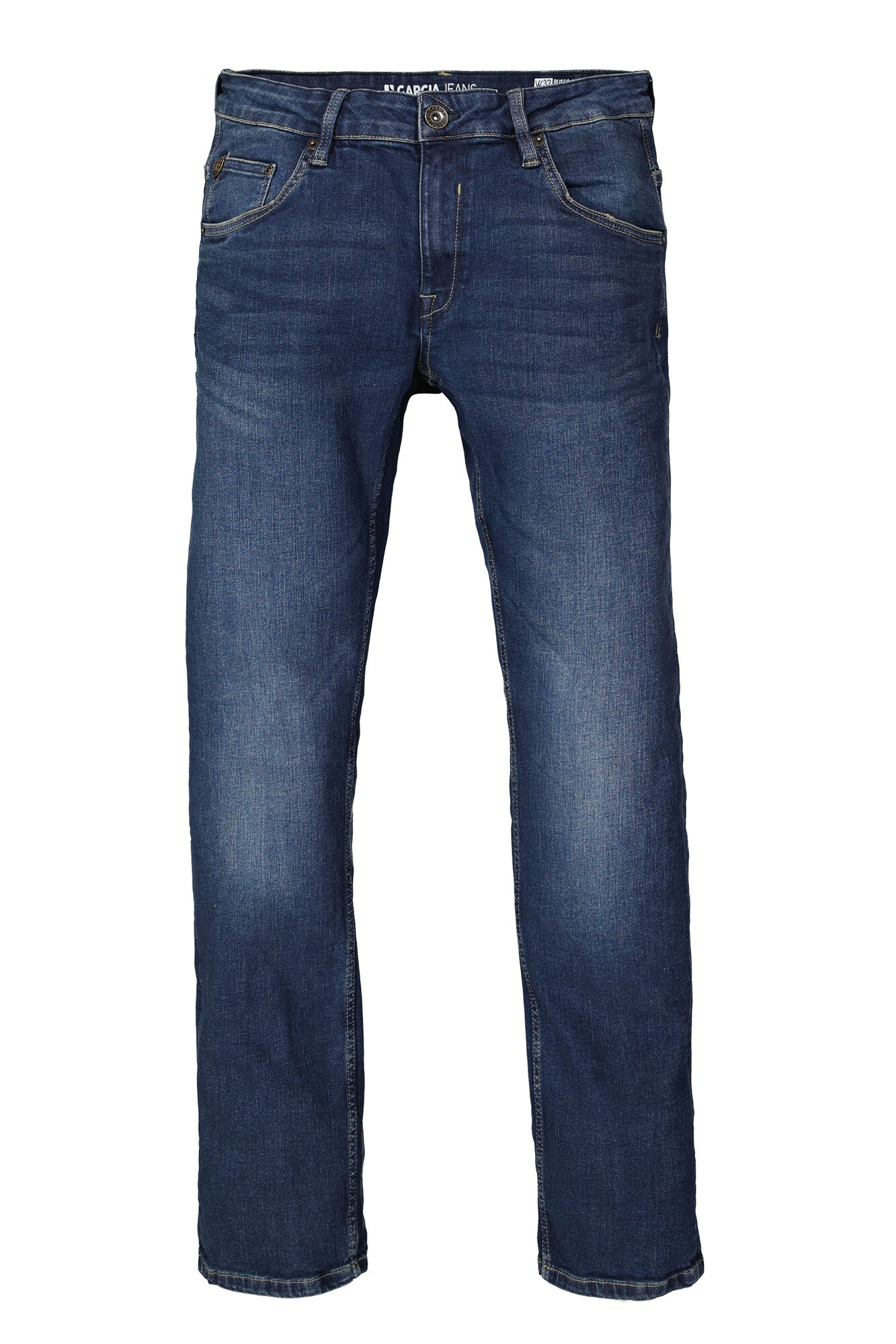 Garcia Jeans Pantalon Vaquero Russo Straight Dark Used