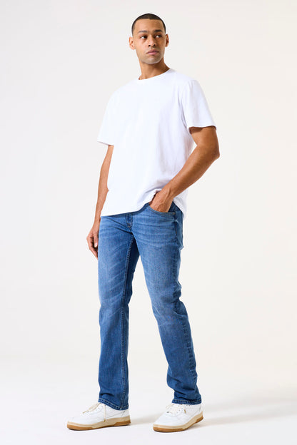 Garcia Jeans Pantalon Vaquero Straight Sostenible Russo Medium Used