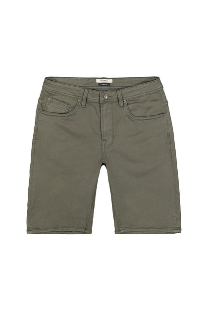 Garcia Jeans Bermuda Regular Elastica Russo Sage Green
