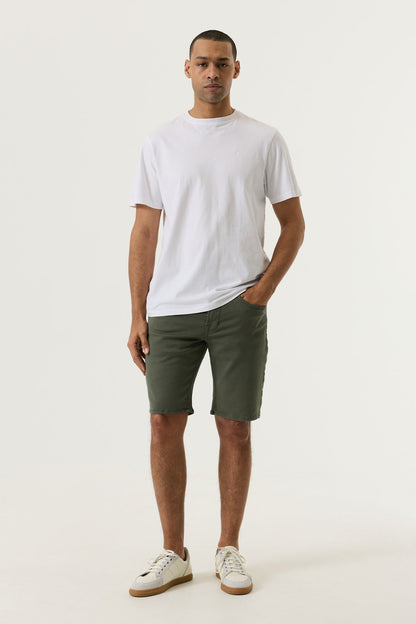 Garcia Jeans Bermuda Regular Elastica Russo Sage Green