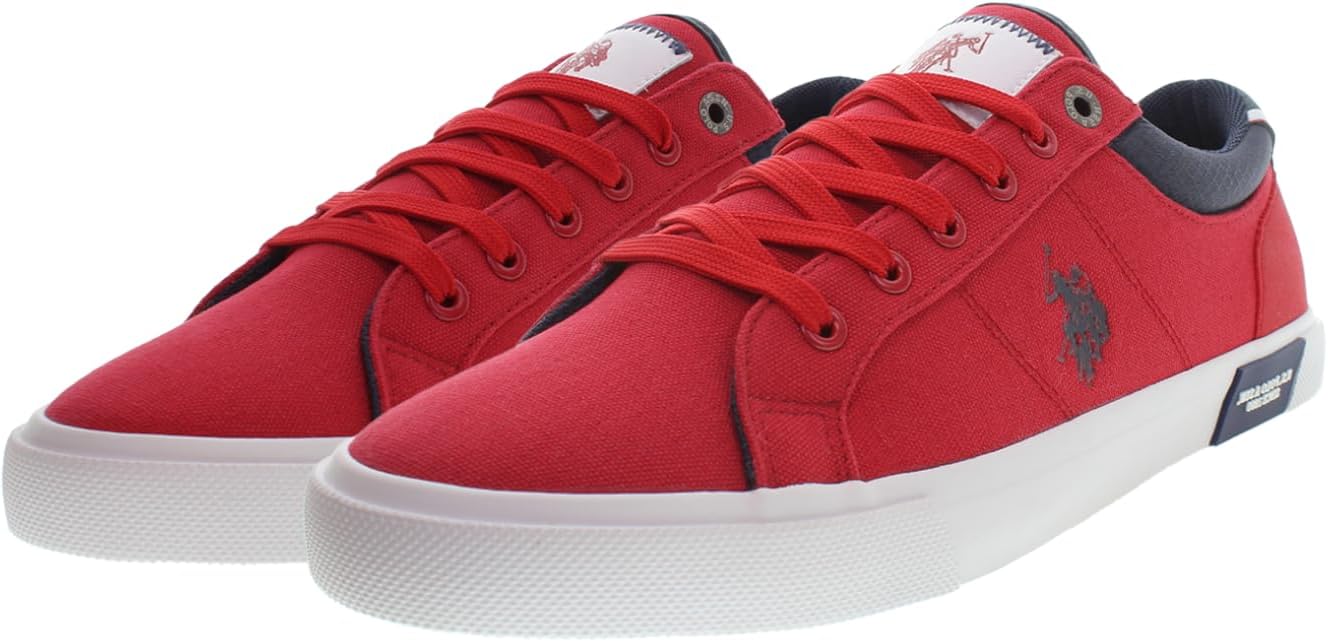 USPA Sneaker Canvas U S Polo Assn Baster Red