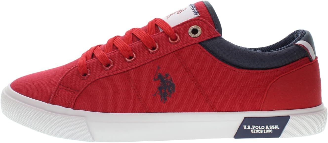 USPA Sneaker Canvas U S Polo Assn Baster Red
