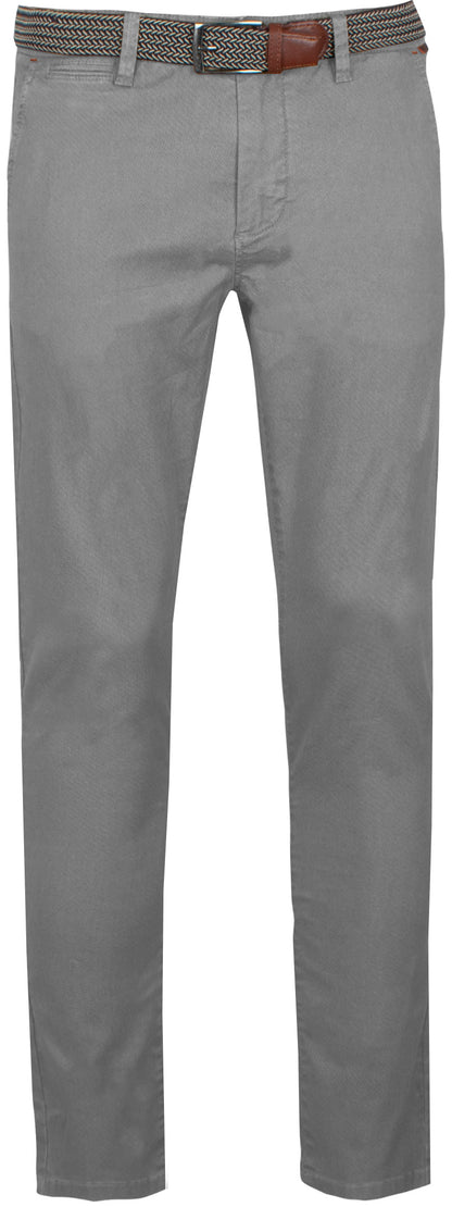Indicode Jeans Pantalon Chino Elastico Inaustino Lt Grey