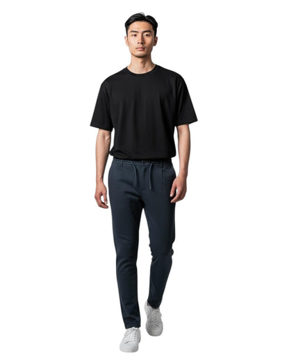 Indicode Jeans Pantalon Chino Elastico Inzeddi Navy