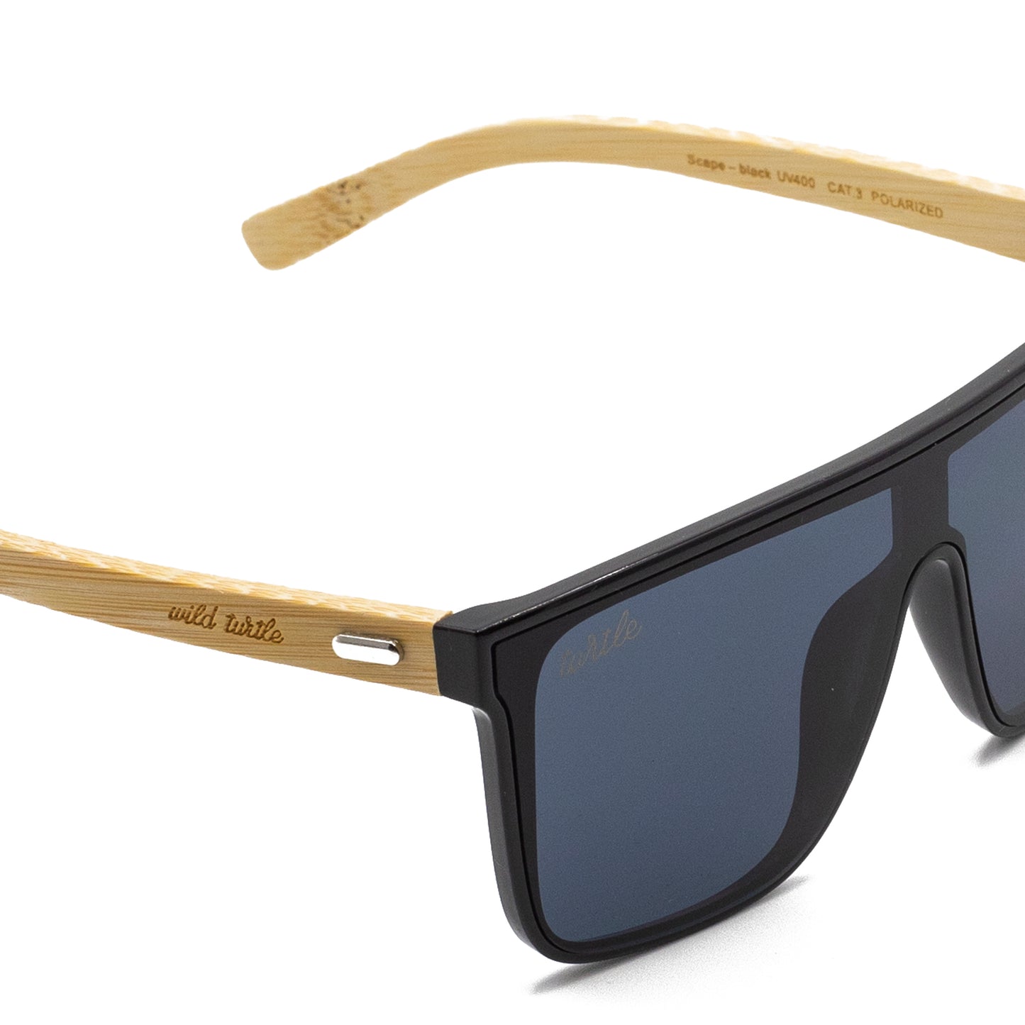 Gafas de Sol sin Polarizar Wild Turtle Scape Black