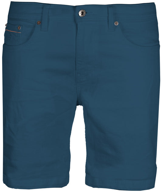 Indicode Jeans Bermuda Elastica Insymon Teal