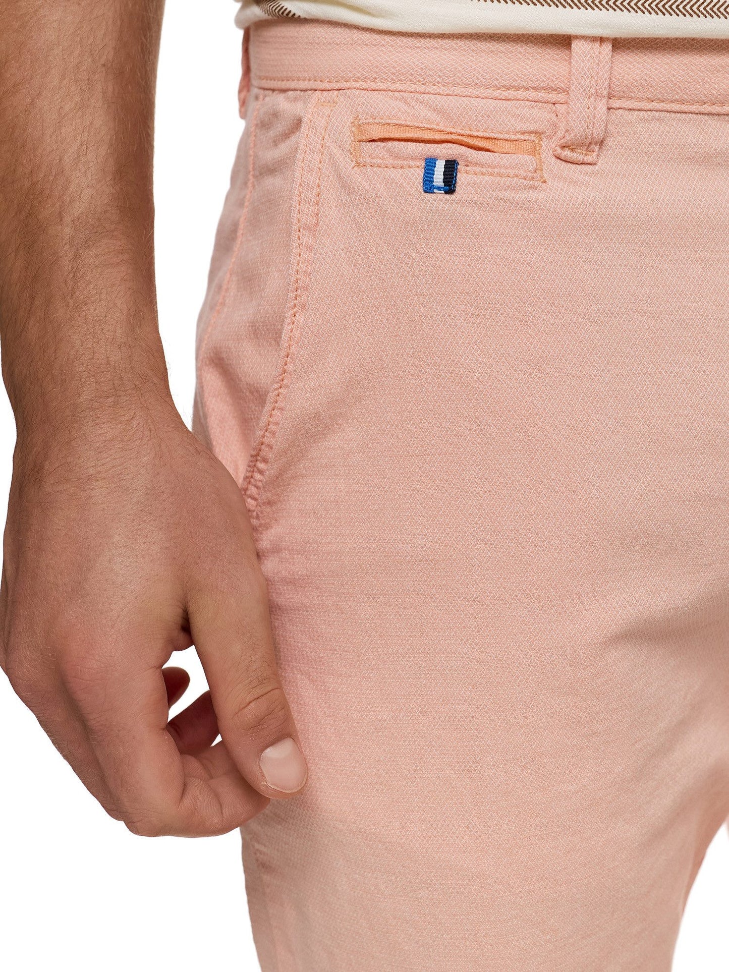 Indicode Jeans Bermuda Elastica Inconwayne Papaya