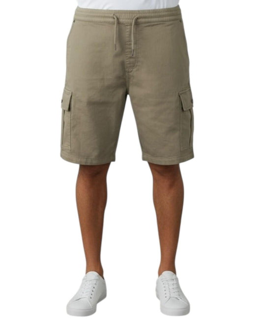 Indicode Jeans Bermuda Cargo Elastica Inbouillon Kelp