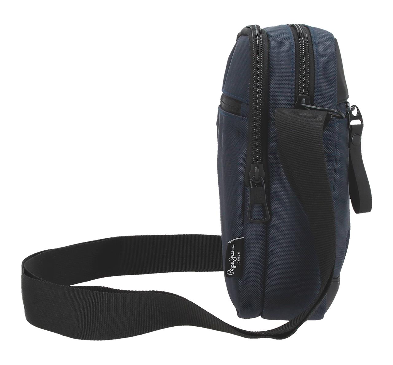 Bandolera Pepe Jeans Bromley Doble Bolsillo Navy