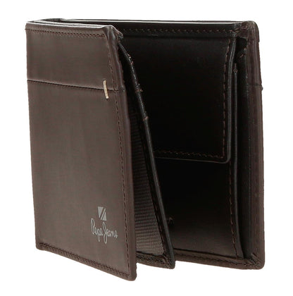Billetero Horizontal Con Monedero Pepe Jeans Marron