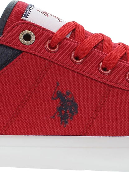USPA Sneaker Canvas U S Polo Assn Baster Red