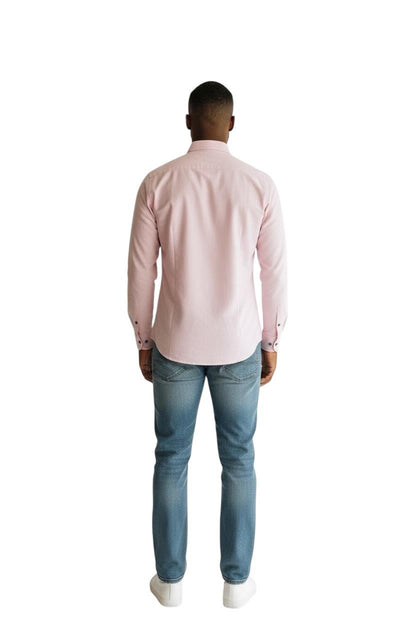 Dario Beltran Camisa Manga Larga Alias Pink