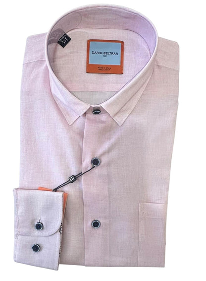 Dario Beltran Camisa Manga Larga Alias Pink