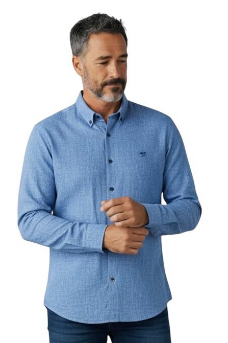 Dario Beltran Camisa Manga Larga Alias Blue