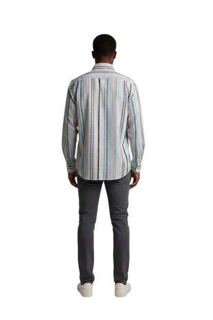 Dario Beltran Camisa Manga Larga Canto Blanca