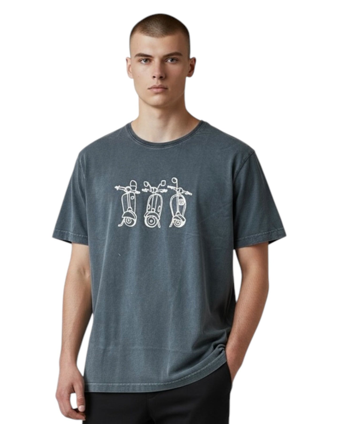 Camiseta Manga Corta Finestreta Primaveres Plom