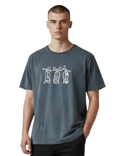 Camiseta Manga Corta Finestreta Primaveres Plom