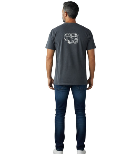 Camiseta Manga Corta Finestreta Retrovisor Marengo