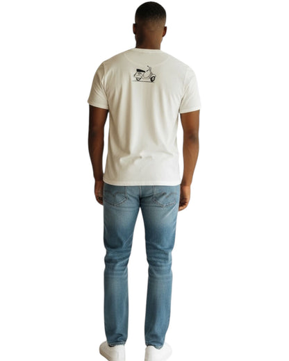 Camiseta Manga Corta Finestreta Fum Cru