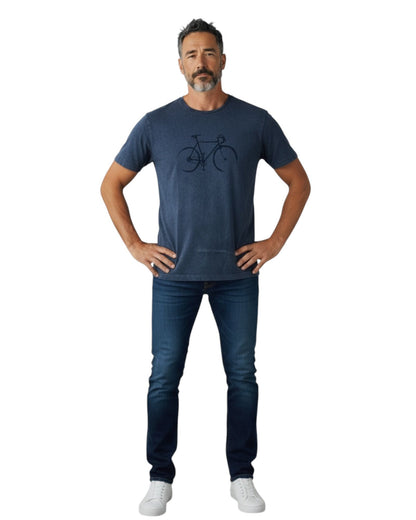 Camiseta Manga Corta Finestreta Escapada Indigo