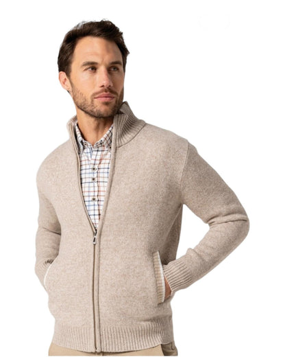 Dario Beltran Cardigan de Cuello Alto (2 colores)