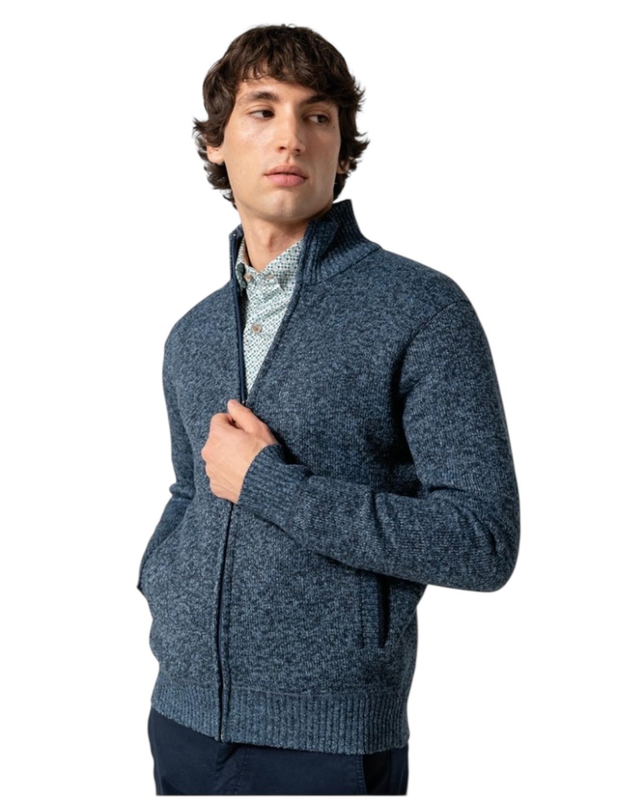 Dario Beltran Cardigan de Cuello Alto (2 colores)