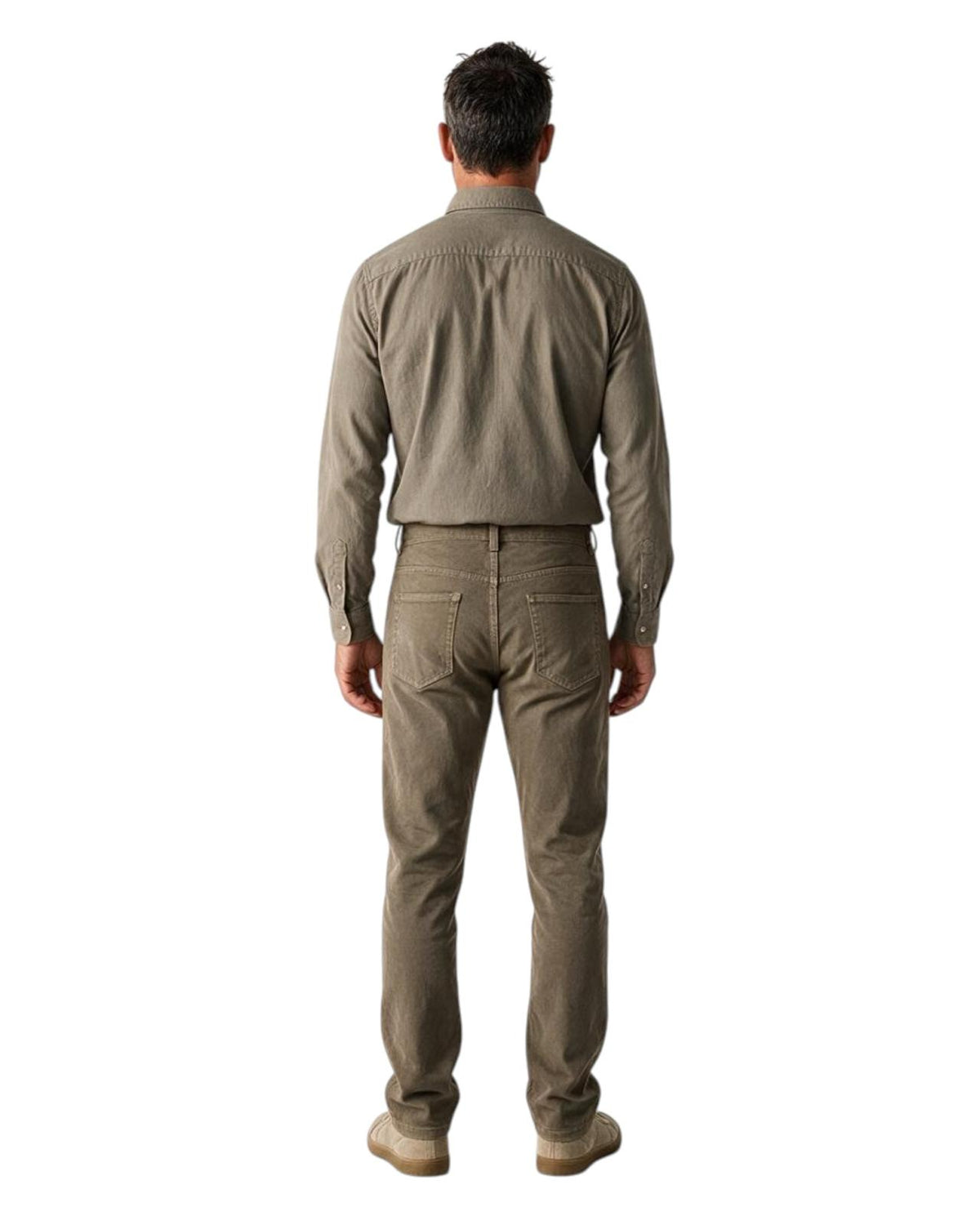 Carlos Córdoba Pantalón de micropana estructurada Colorado Stone