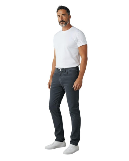 CC Pantalon Pana Estructurada Carlos Cordoba Colorado Gris