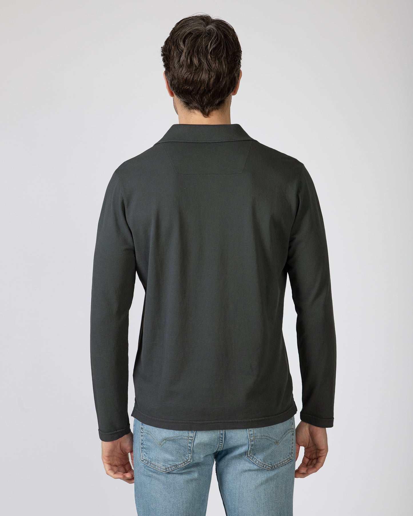 MSN Polo Manga Larga Massana Gris