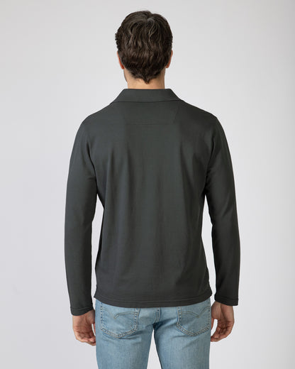 MSN Polo Manga Larga Massana Gris