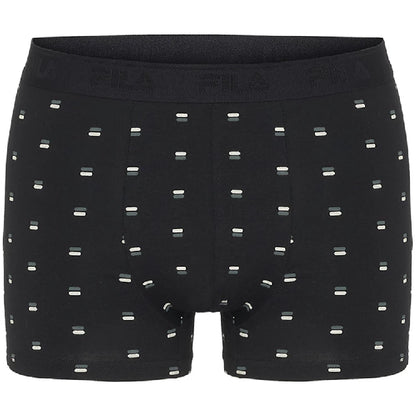 Fila Pack Boxers Elasticos Negros 2 uds.