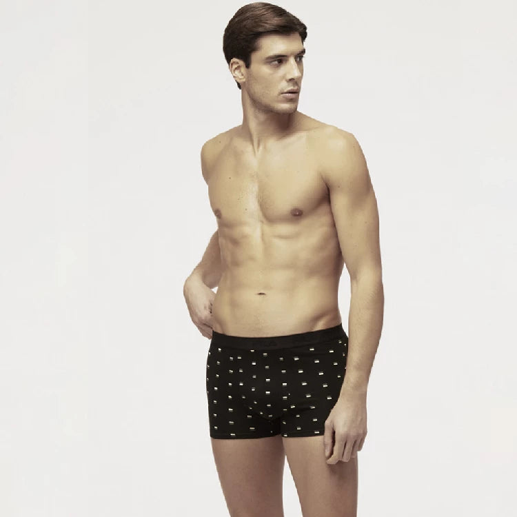 Fila Pack Boxers Elasticos Negros 2 uds.