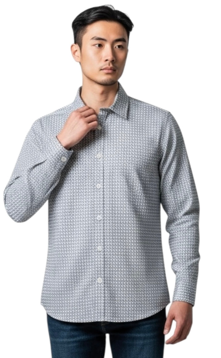 Indicode Jeans Camisa Manga Larga Inenvy Copen Blue