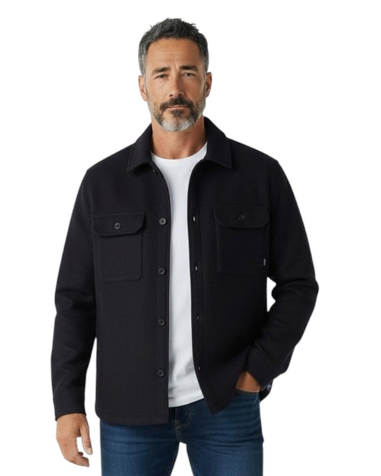 Garcia Jeans Sobrecamisa Melange Azul