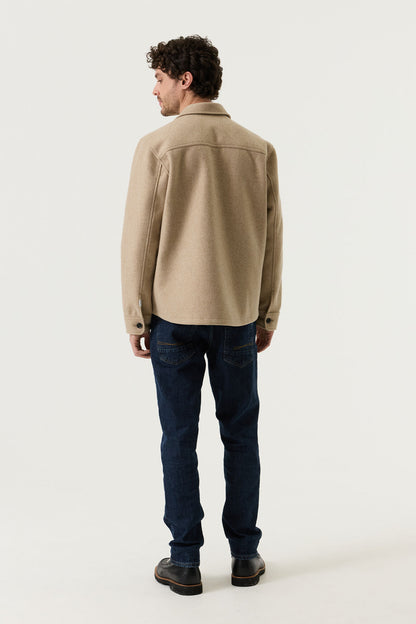 Garcia Jeans Sobrecamisa Melange Roast Cashew