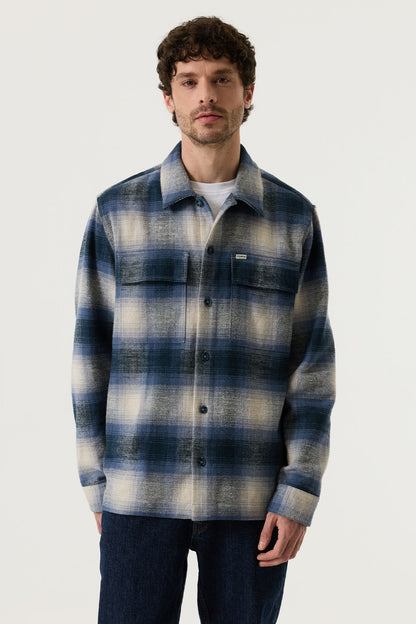 Garcia Jeans Sobrecamisa a cuadros Dark Navy