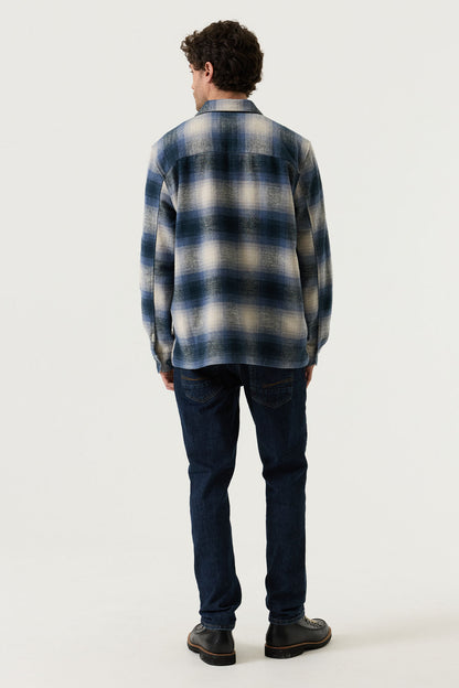 Garcia Jeans Sobrecamisa a cuadros Dark Navy