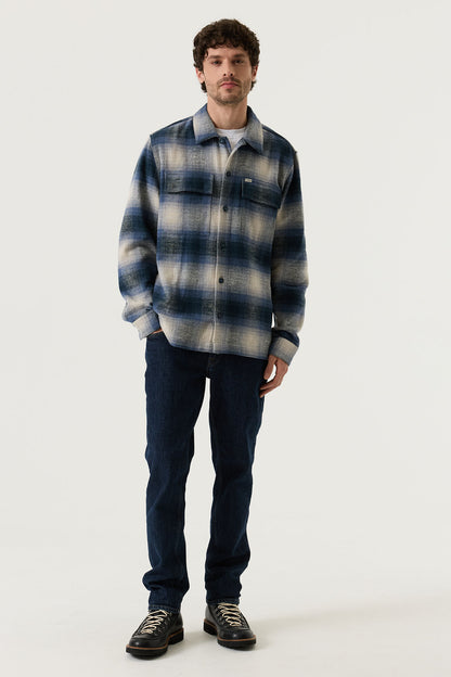 Garcia Jeans Sobrecamisa a cuadros Dark Navy