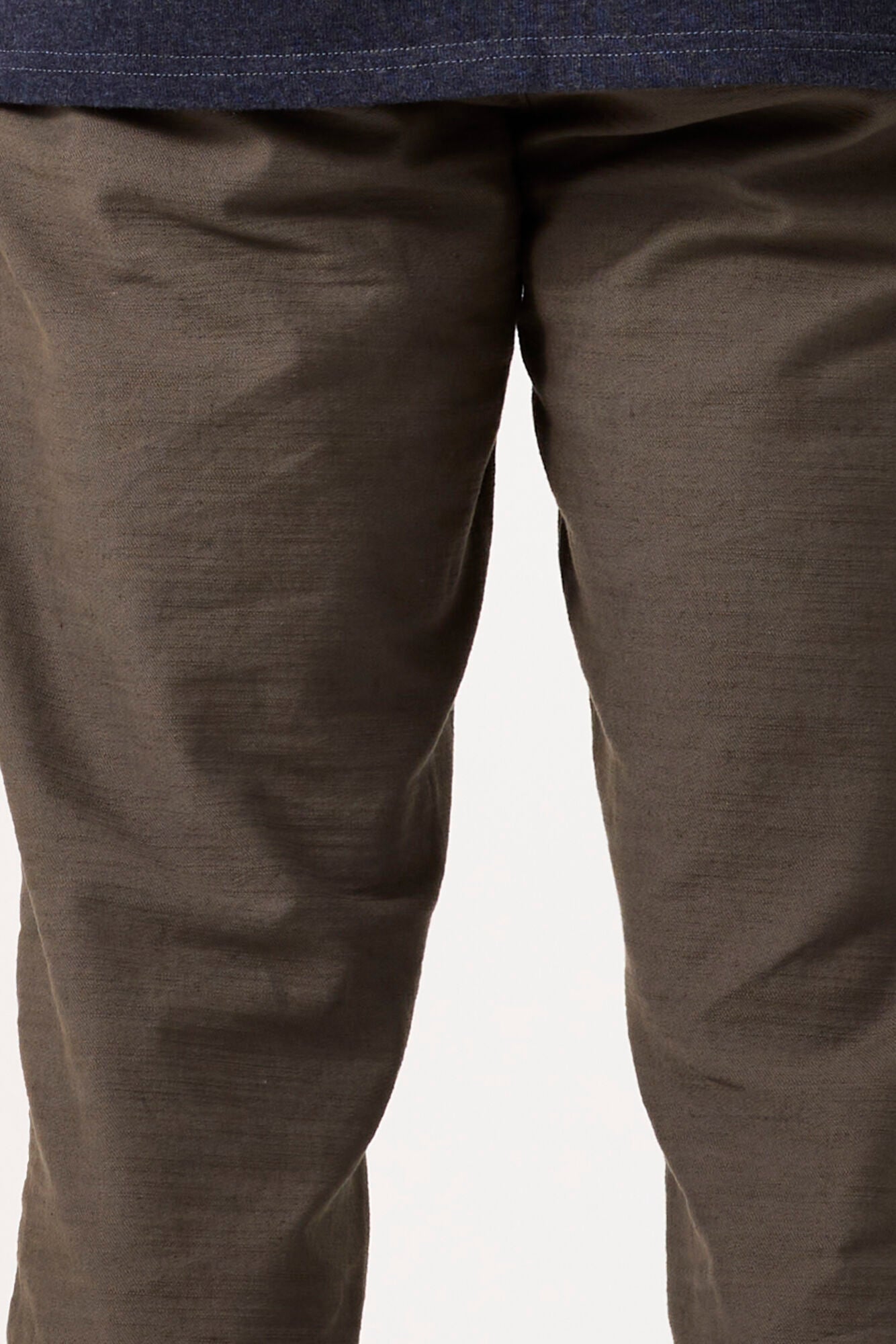 Garcia Jeans Pantalon Chino de Lino Sage Green